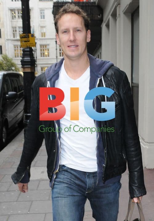 Brendan Cole Out and About in London