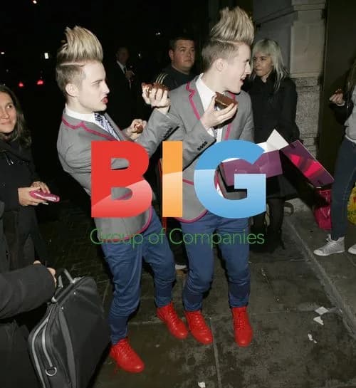 Jedward at Mayfair Hotel
