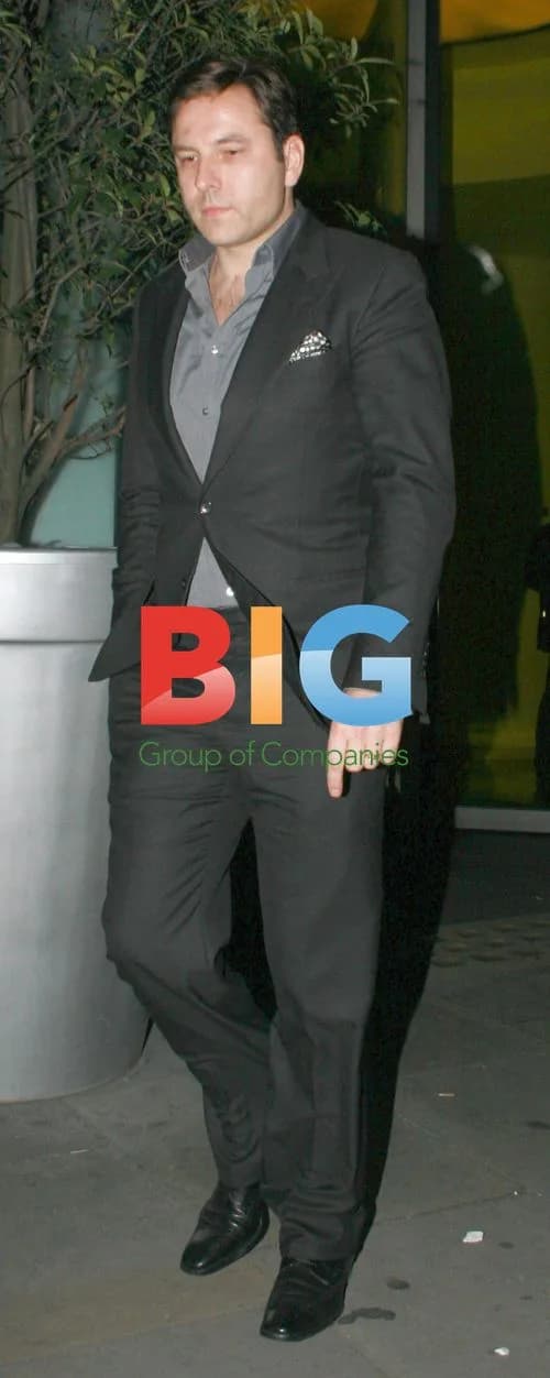 David Walliams Leaving Bungalow 8