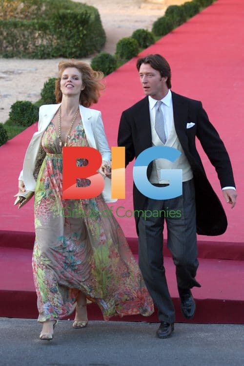 Eva Herzigova at Medina-Vecino Wedding