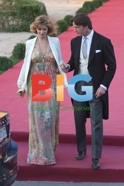 Eva Herzigova at Rafael Medina's Wedding