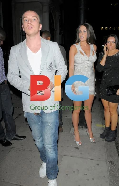 Danielle Lloyd and Jamie O' Hara at UFC Fight Night