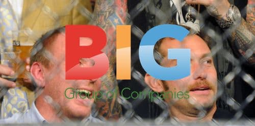 UFC 120 - Celebrities Jude Law and Guy Ritchie