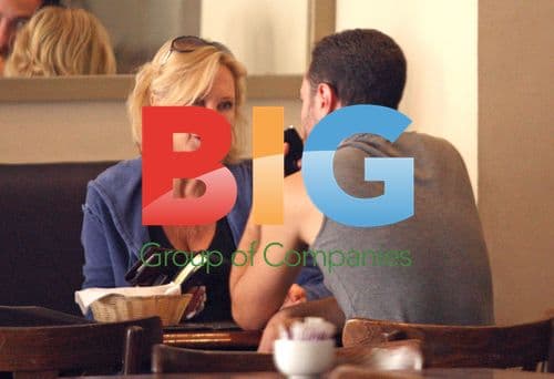 Felicity Kendal and Vincent Simone look for lunch after dance practice