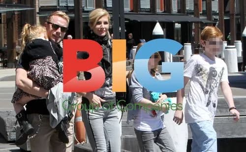 Ronan Keating with Family in Sydney