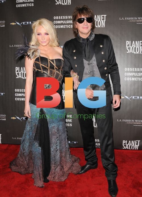 Nikki Lund and Richie Sambora at Fashion Show