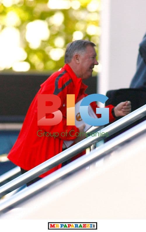 Sir Alex Ferguson at Hotel