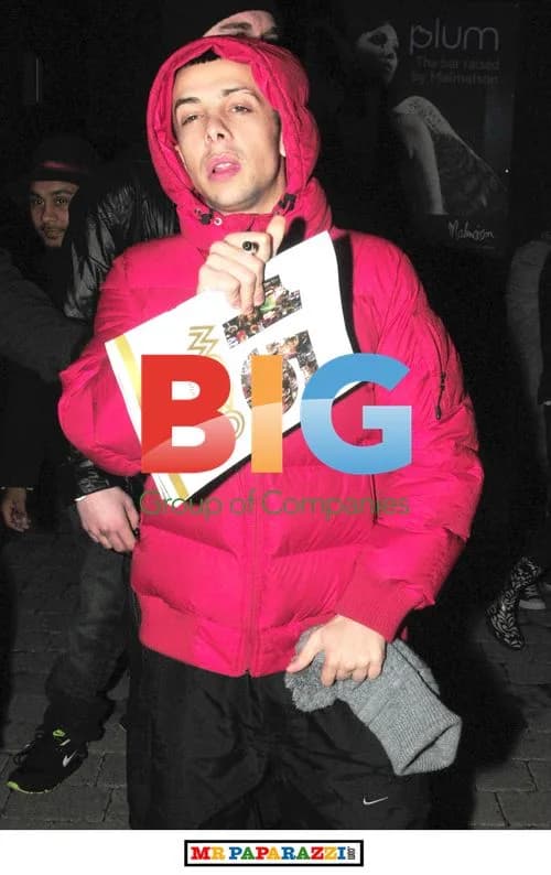 Dino "Dappy" Contostavlos of N-Dubz Leaving Bar
