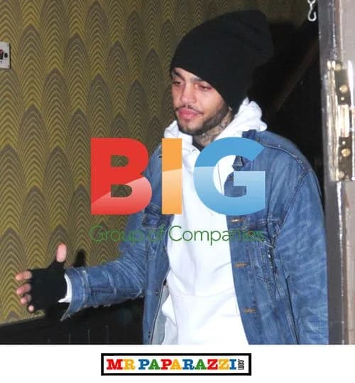 Travis McCoy Leaving Liverpool Bar