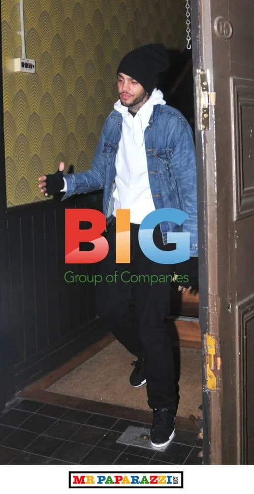 Travis McCoy Leaving Liverpool Bar