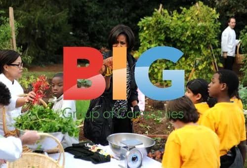 Michelle Obama Harvests Veggies in White House Garden