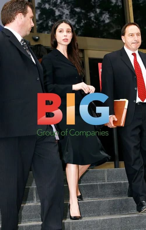 Oksana Grigorieva Outside LA Court