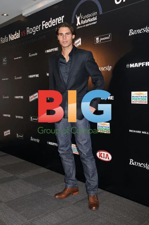 Rafael Nadal at Charity Match Presentation