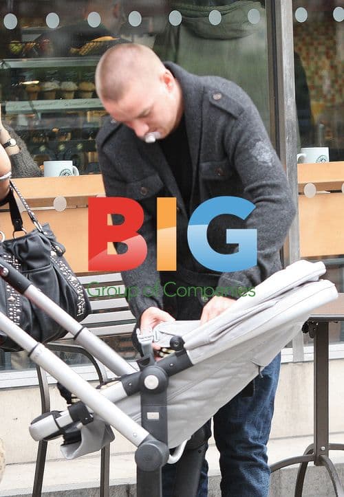 Danielle Lloyd and Jamie O'Hara with baby Archie