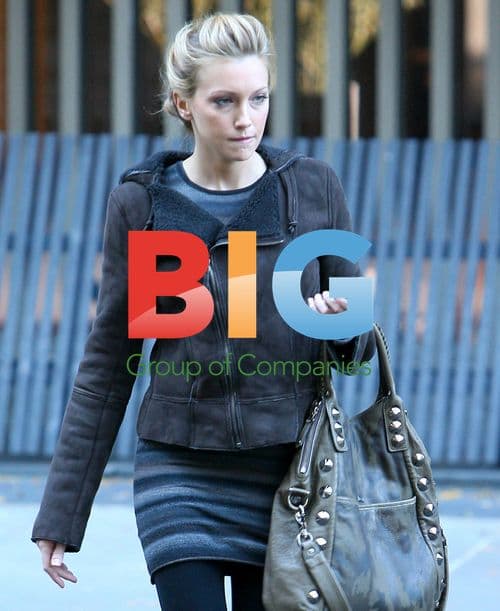 Gossip Girls on Set in NYC