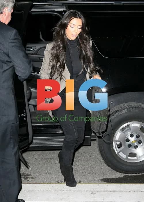 Kim Kardashian at Amsterdam Billards in NYC