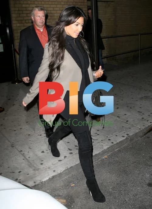Kim Kardashian at Amsterdam Billiards