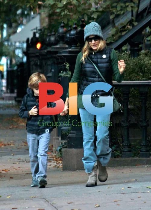 Sarah Jessica Parker walks son in NYC