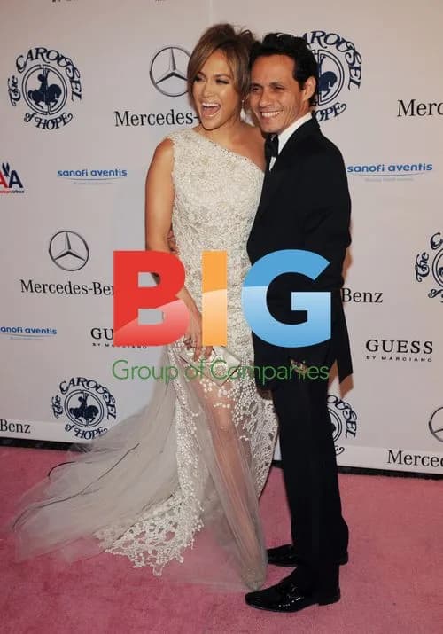 Jennifer Lopez and Mark Anthony at Carousel of Hope Ball