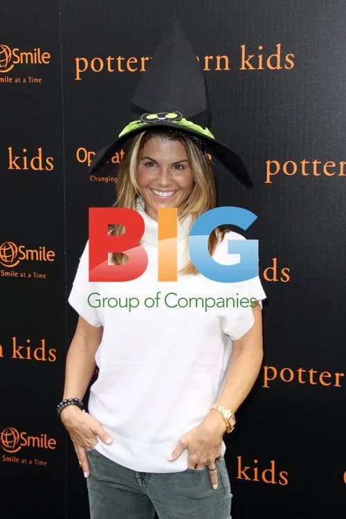 Lori Loughlin at Pottery Barn Kids Halloween Event