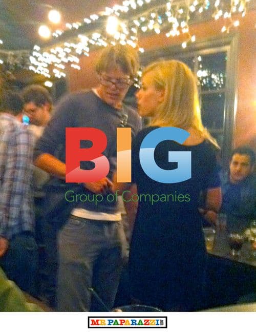 BT's Kris Marshall drinking and dancing with blonde