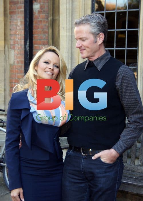 Pamela Anderson Supports PETA at Oxford Union