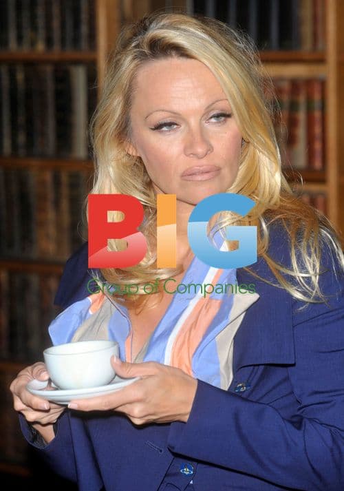 Pamela Anderson & Dan Matthews Speak at PETA Event