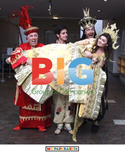 Aladdin cast at Liverpool photocall