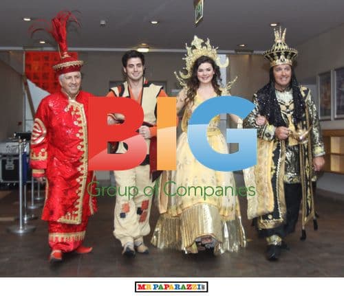 Aladdin Cast at Liverpool Empire Photocall