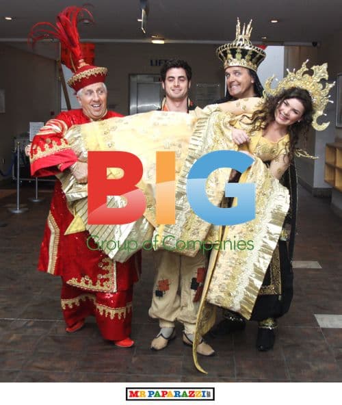 Aladdin Cast at Liverpool Empire Photocall