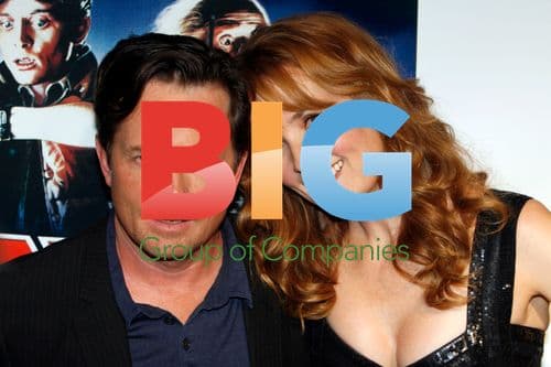 Michael J Fox and Lea Thompson at 'Back to the Future' anniversary