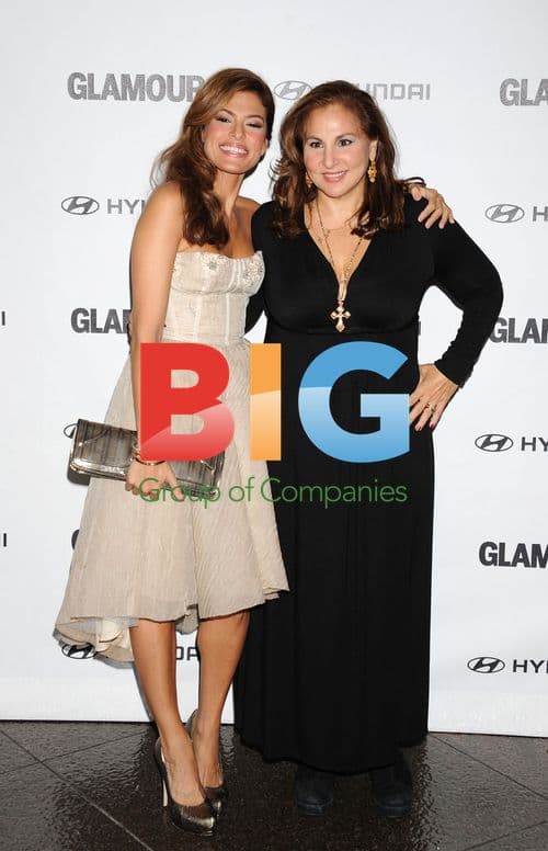 Eva Mendes and Kathy Najimy at Glamour Reel Moments