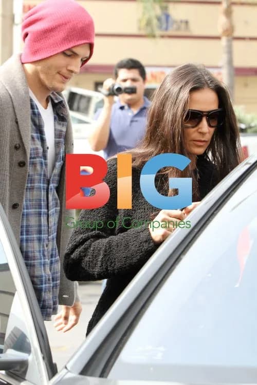 Ashton Kutcher Opens Car Door for Demi Moore