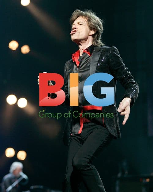 Rolling Stones Performing in Manhattan