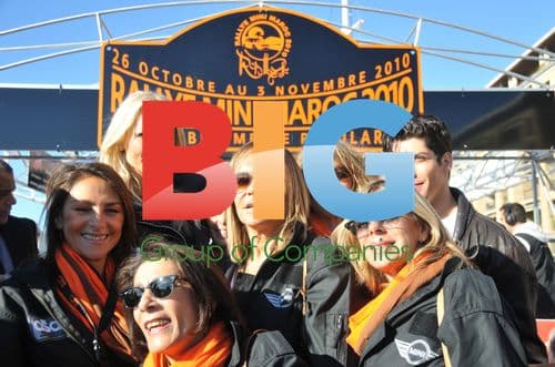 Adriana Karembeu at Rally Mini Maroc 2010