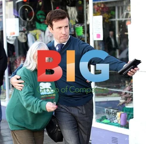 Ann Widdecombe and Anton du Beke in Devon
