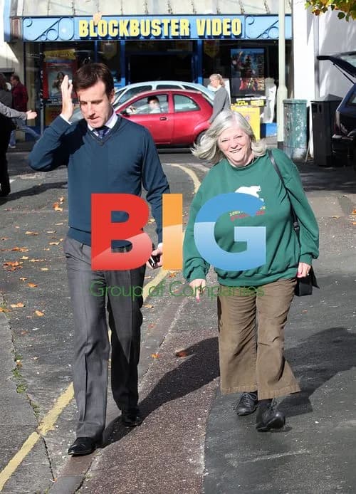 Ann Widdecombe and Anton du Beke in Devon