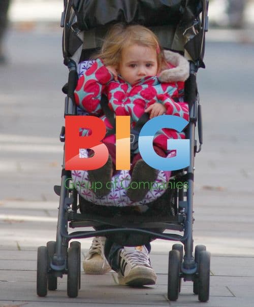 Jack Shepard and Daughter Leave Coronation Street Set