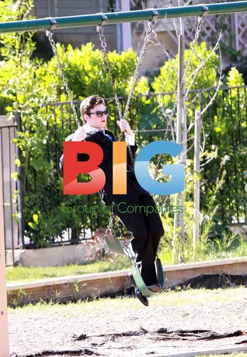 Chris Colfer on break from Glee
