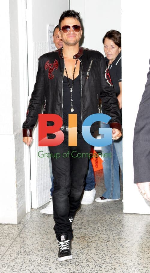 Peter Andre at 'Think Pink with B Hygienic' event