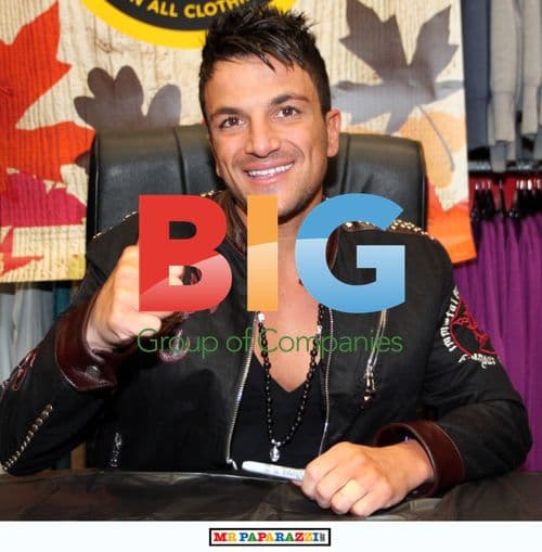 Peter Andre signs 'Defender' single