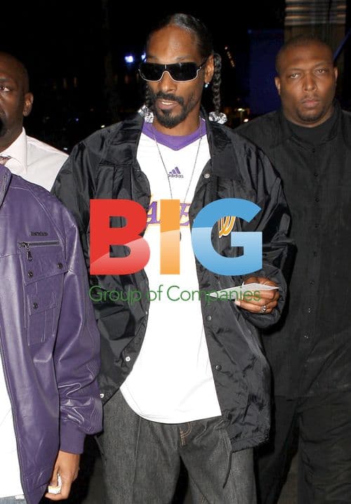Snoop Dog Shows LA Lakers Pride
