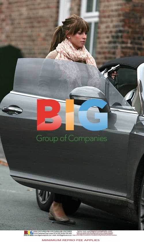 Coleen Rooney Leaves Salon