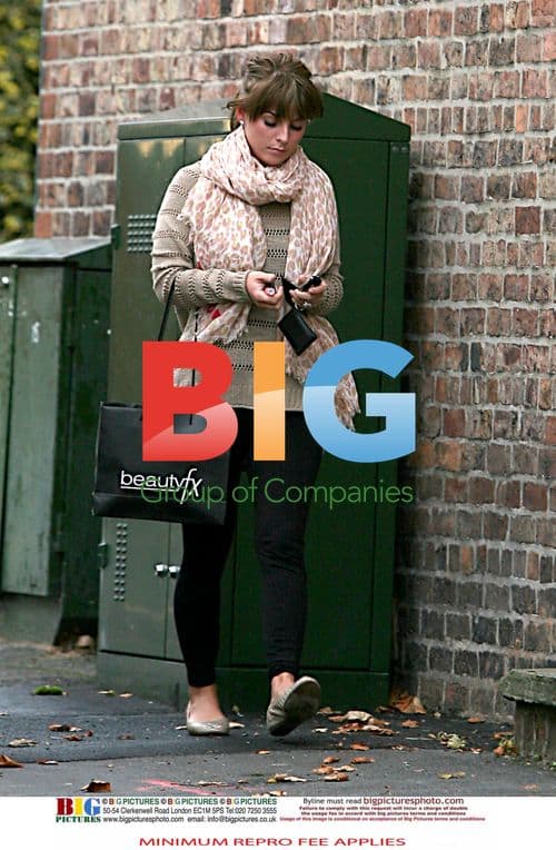 Coleen Rooney Leaves Beautician