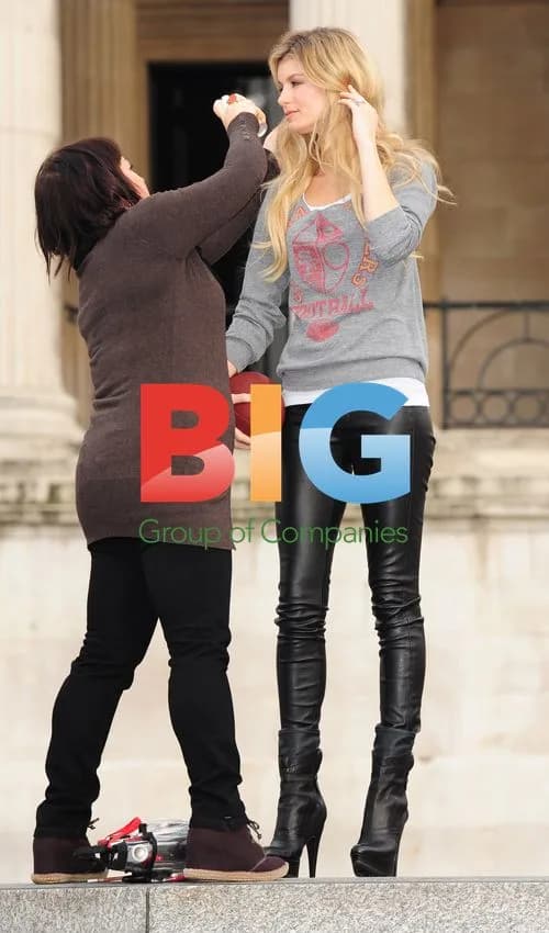 Marissa Miller in Trafalgar Square