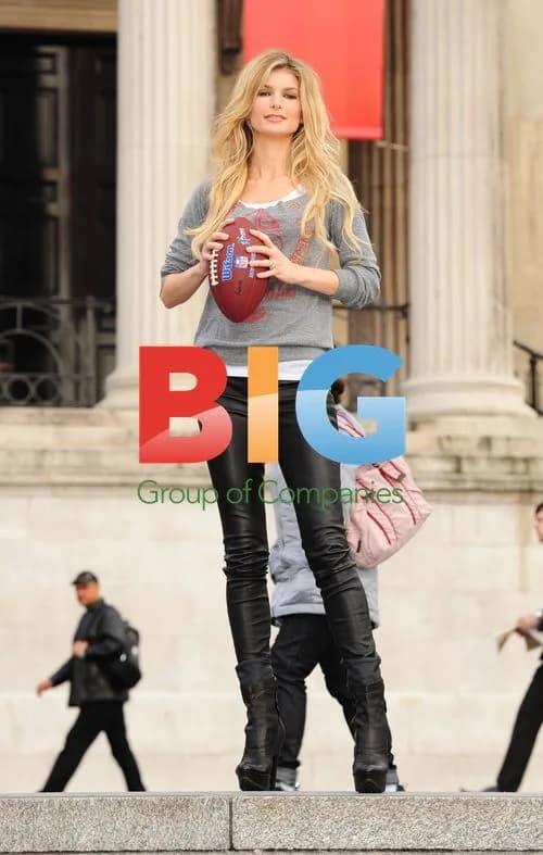 Marissa Miller in Trafalgar Square
