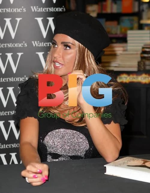 Katie Price Attends Book Signing