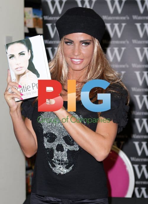 Katie Price at Book Signing