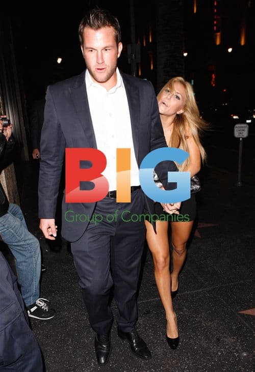 Doug Reinhardt and Cassie Scerbo Dinner Date