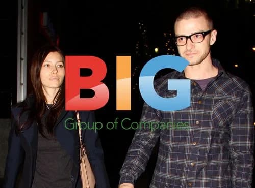 Justin Timberlake and Jessica Biel leave restaurant
